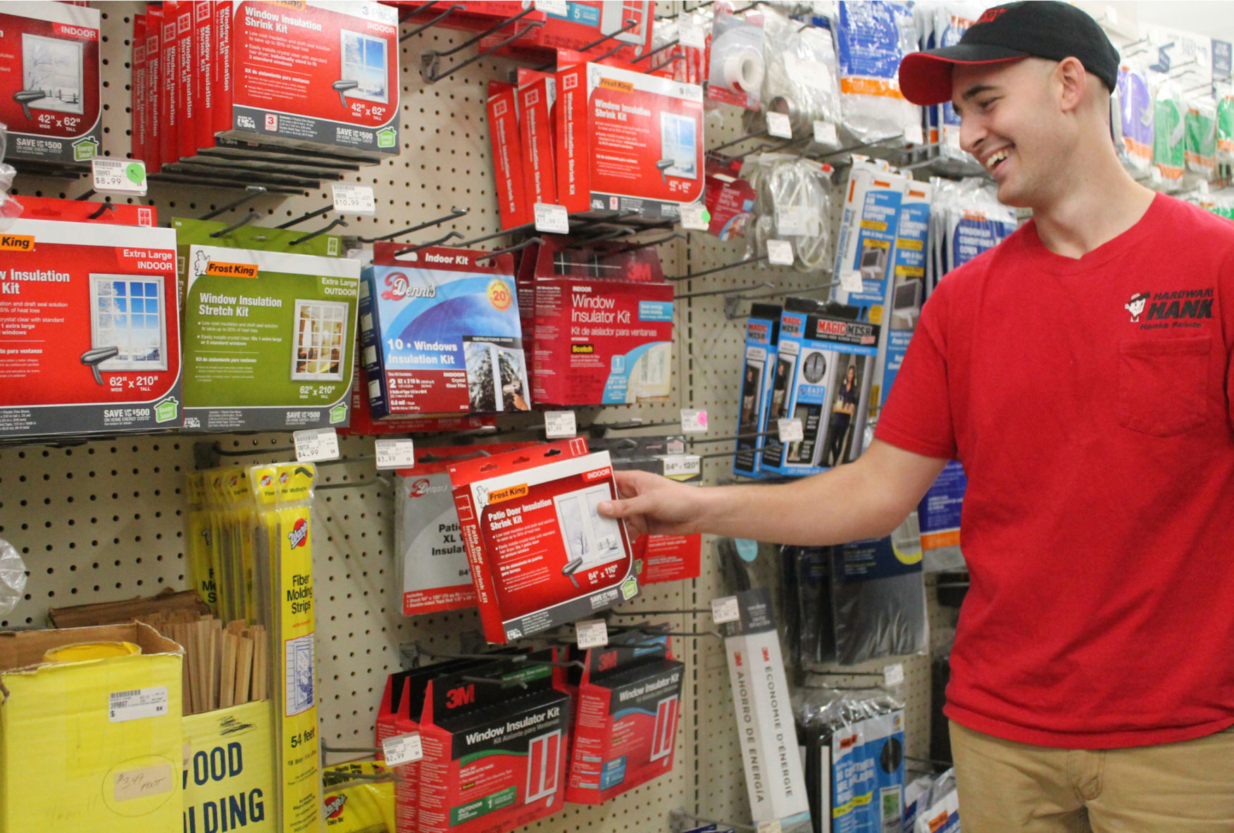 Weatherization supplies